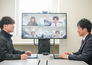 リモート会議の様子